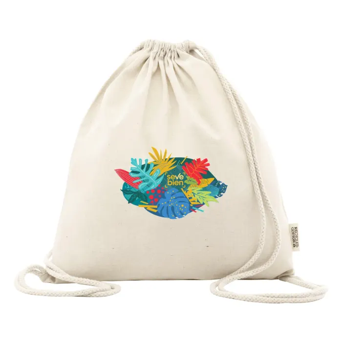 Bolsa mochila de algodón «CHILL»