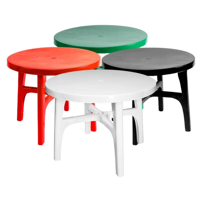 Mesa Plástica Redonda