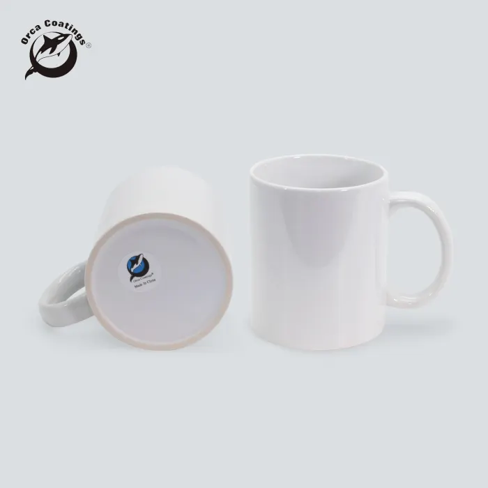 Tazón para Sublimación Blanco Premium Blue