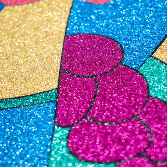 Vinilo de corte Glitter Flake 50 Cm Ancho